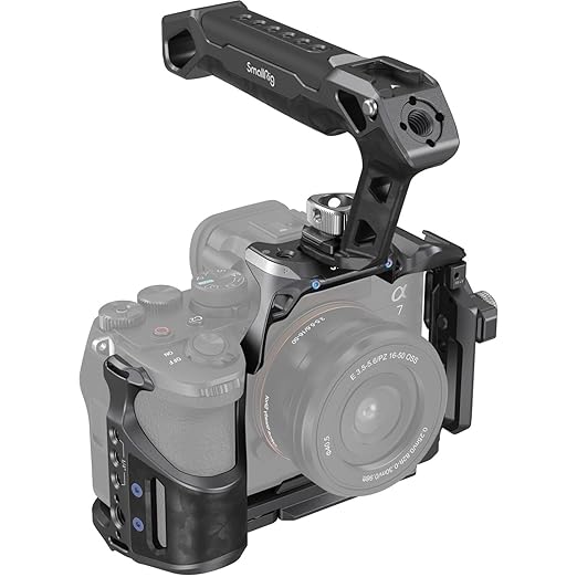 SmallRig “Rhinoceros” Basic Cage Kit for Sony Alpha 7R V / Alpha 7 IV / Alpha 7S III 3708